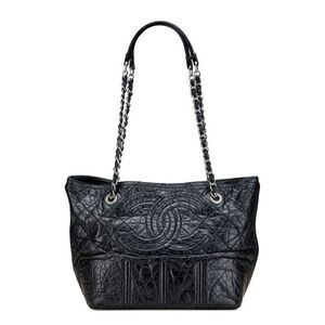 Chanel Coco Mark Calfskin Tote Bag